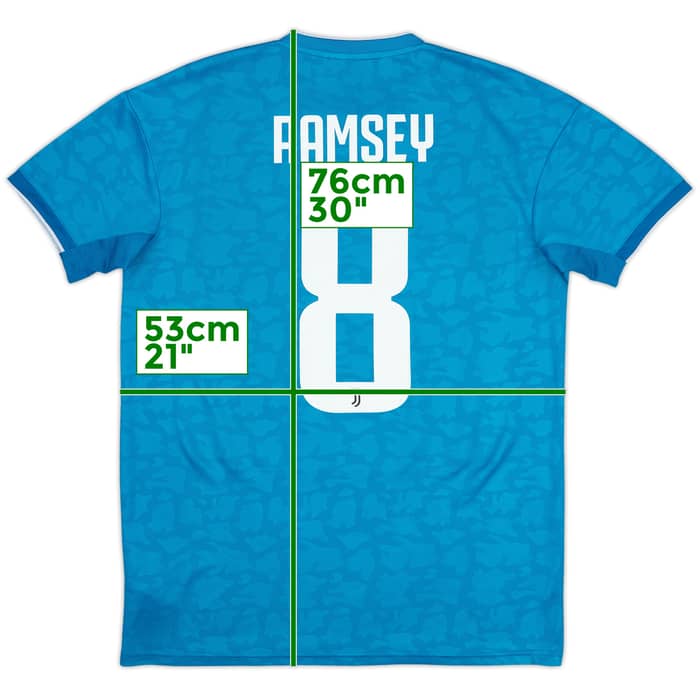 2019-20 Juventus Third Shirt Ramsey #8 - 9/10 - (M)