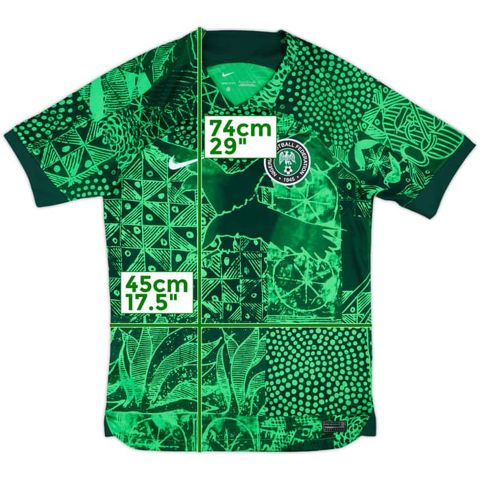 2022-24 Nigeria Home Shirt - 10/10 - (S)