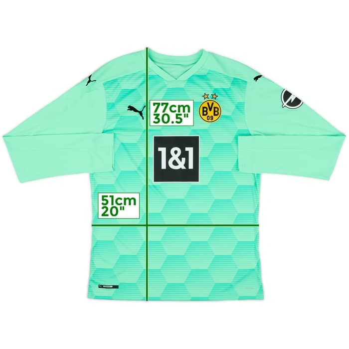 2020-21 Borussia Dortmund GK Shirt - 10/10 - (L)