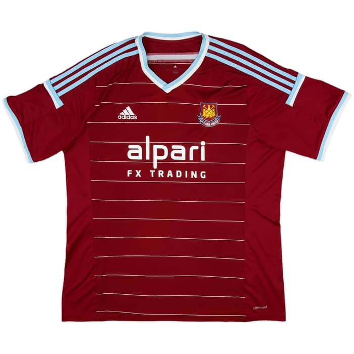 2014-15 West Ham Home Shirt Noble #16 - 8/10 - (XXL)