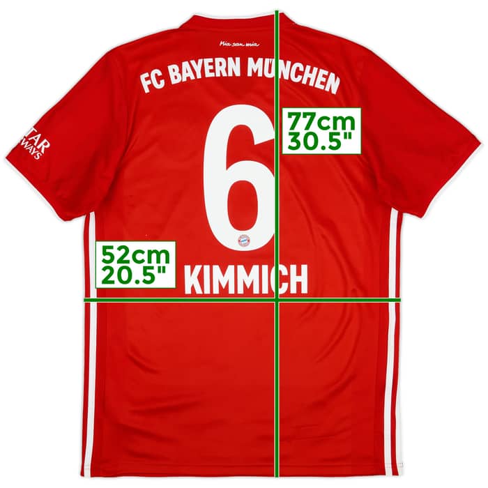 2020-21 Bayern Munich Home Shirt Kimmich #32 - 7/10 - (L)