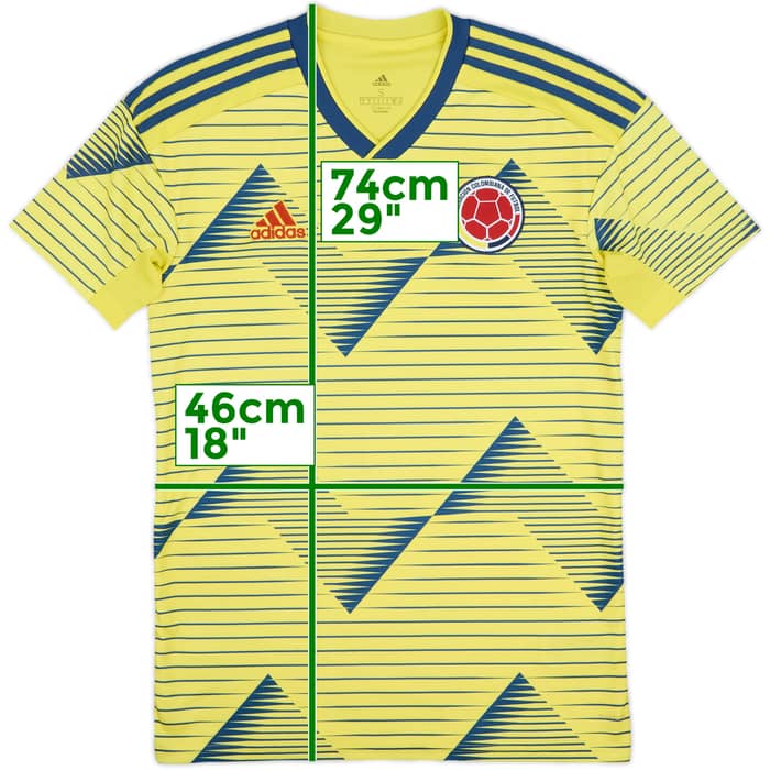 2019-20 Colombia Home Shirt - 9/10 - (S)