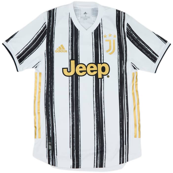 2020-21 Juventus Authentic Home Shirt Ronaldo #7 - 9/10 - (S)