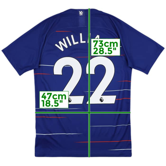 2018-19 Chelsea Home Shirt Willian #22 - 10/10 - (XL)