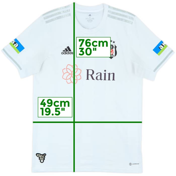 2022-23 Besiktas Home Shirt - 8/10 - (M)