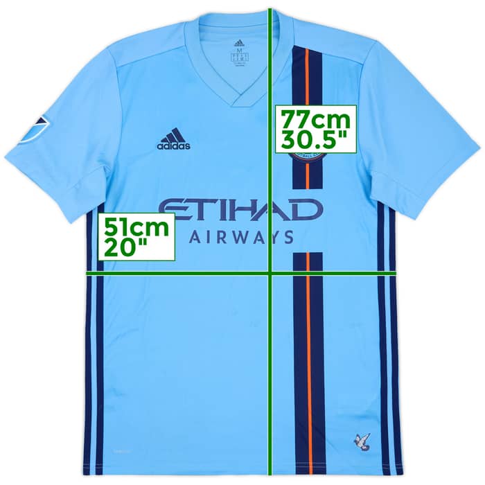 2019 New York City FC Home Shirt - 8/10 - (M)