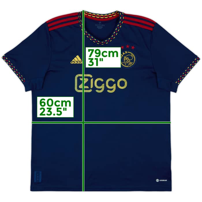 2022-23 Ajax Away Shirt - 8/10 - (XL)