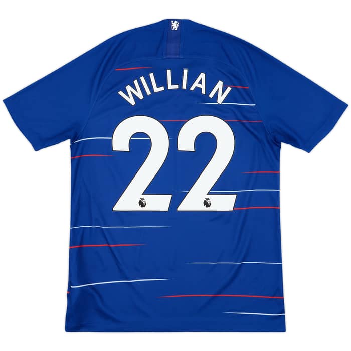 2018-19 Chelsea Home Shirt Willian #22 - 9/10 - (M)