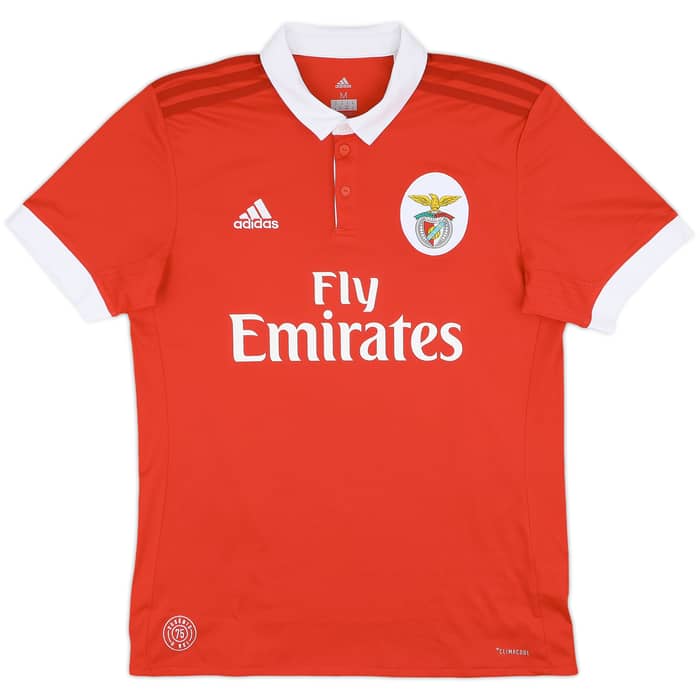 2017-18 Benfica Home Shirt Ruben Dias #66 - 10/10 - (M)