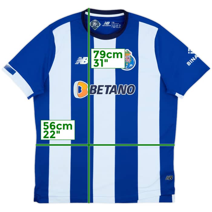 2023-24 Porto Home Shirt - 7/10 - (XL)