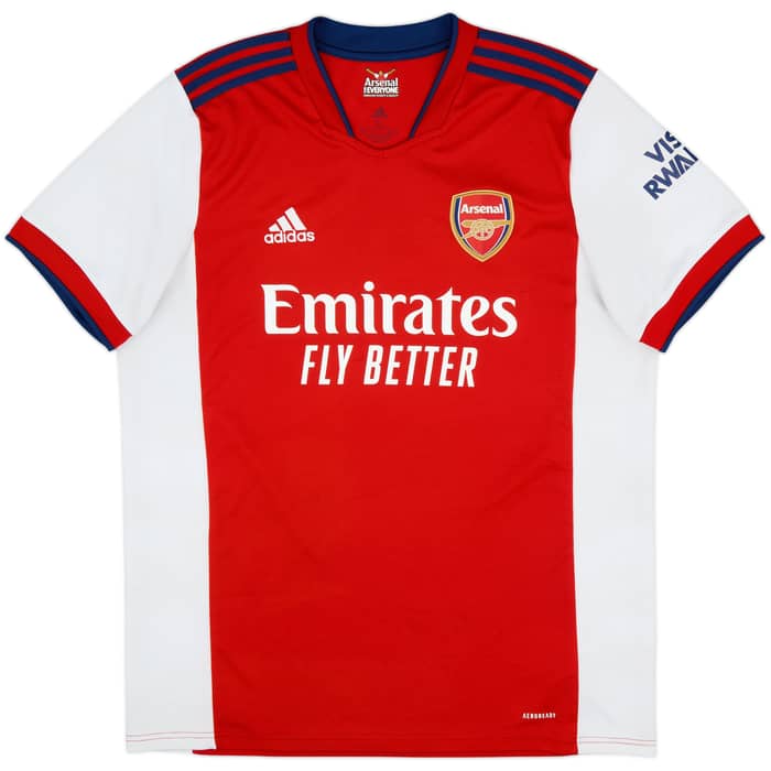 2021-22 Arsenal Home Shirt Odegaard #8 - 6/10 - (XL)