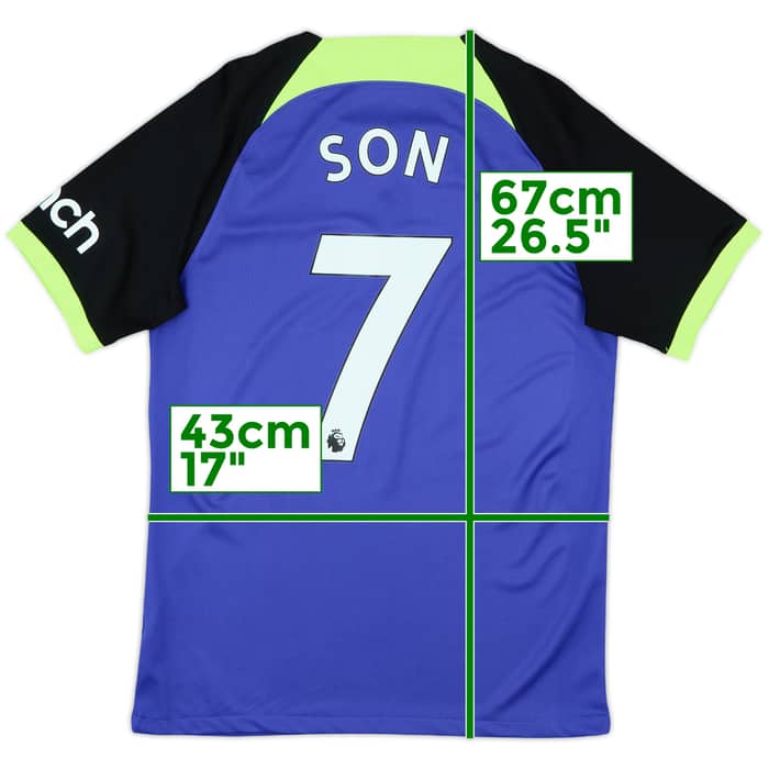 2022-23 Tottenham Away Shirt Son #7 - 9/10 - (S)