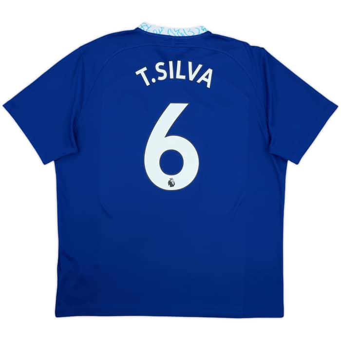 2022-23 Chelsea Home Shirt T.Silva #6 - 9/10 - (XL)