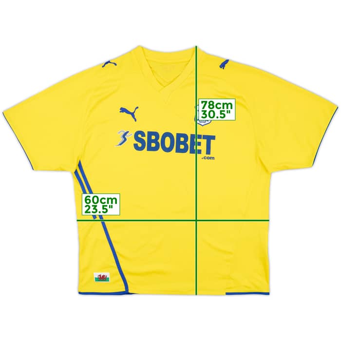 2009-10 Cardiff Away Shirt - 8/10 - (XL)