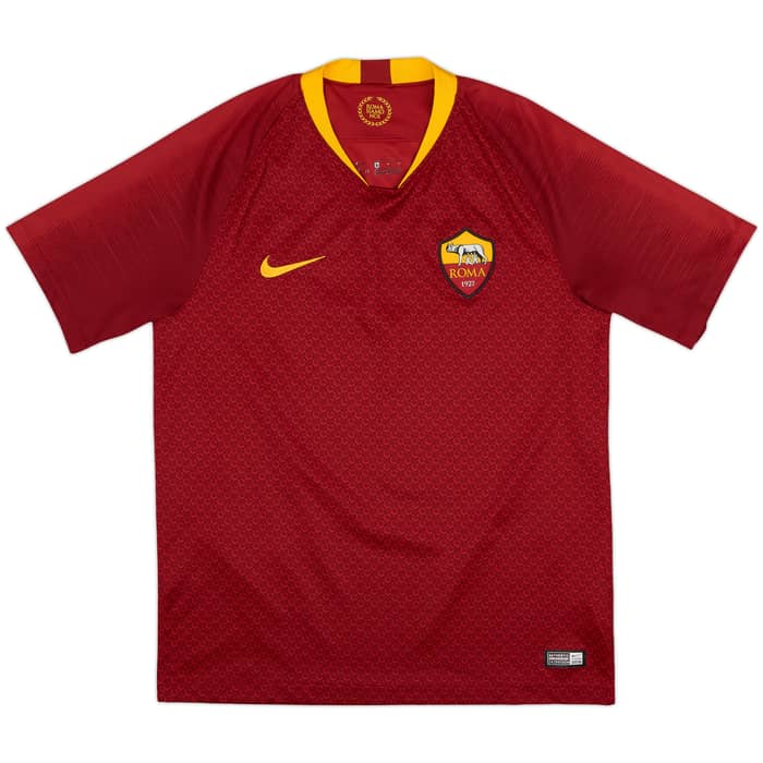2018-19 Roma Home Shirt Dzeko #9 - 9/10 - (M)