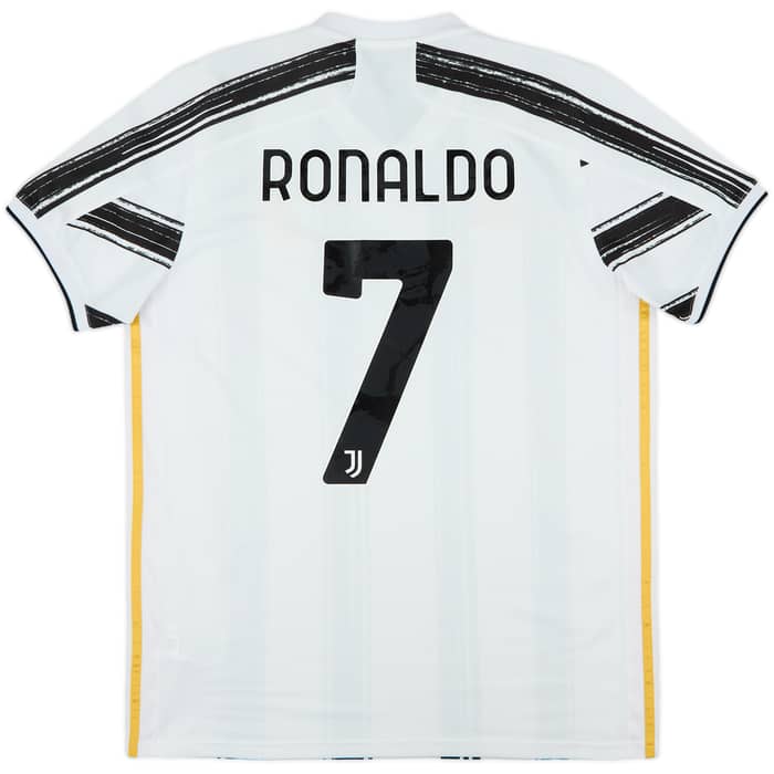 2020-21 Juventus Home Shirt Ronaldo #7 - 9/10 - (L)