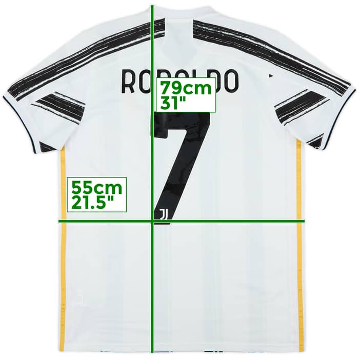 2020-21 Juventus Home Shirt Ronaldo #7 - 9/10 - (L)