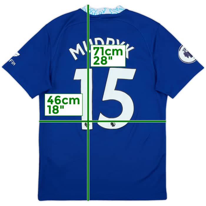 2022-23 Chelsea Home Shirt Mudryk #15 - 10/10 - (S)