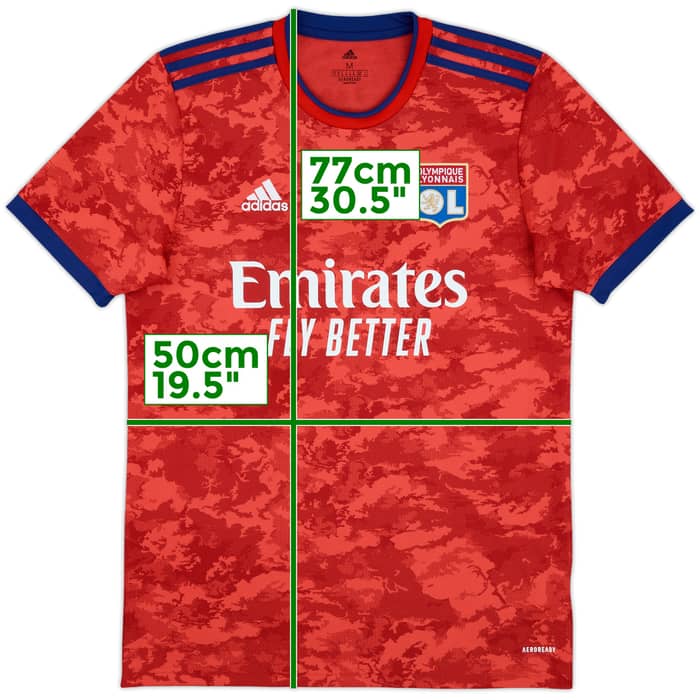 2021-22 Lyon Away Shirt - 10/10 - (M)