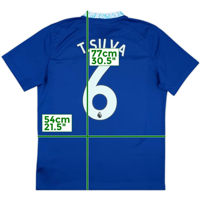 2022-23 Chelsea Home Shirt T.Silva #6 - 10/10 - (L)
