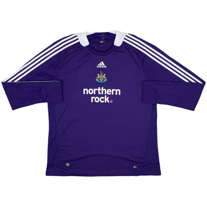 2008-09 Newcastle Away L/S Shirt Ameobi #23 - 8/10 - (XXL)