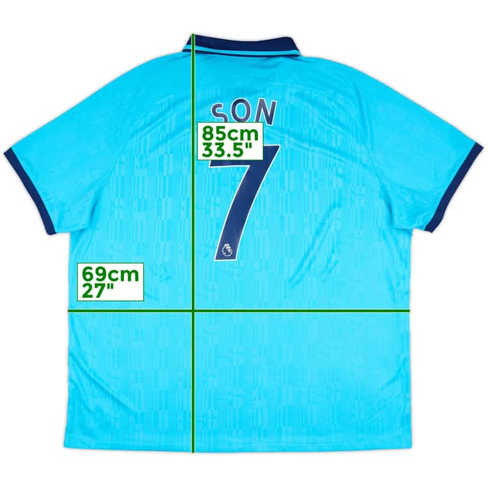 2019-20 Tottenham Third Shirt Son #7 - 9/10 - (3XL)