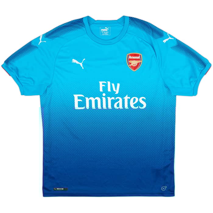 2017-18 Arsenal Away Shirt Ramsey #8 - 6/10 - (L)