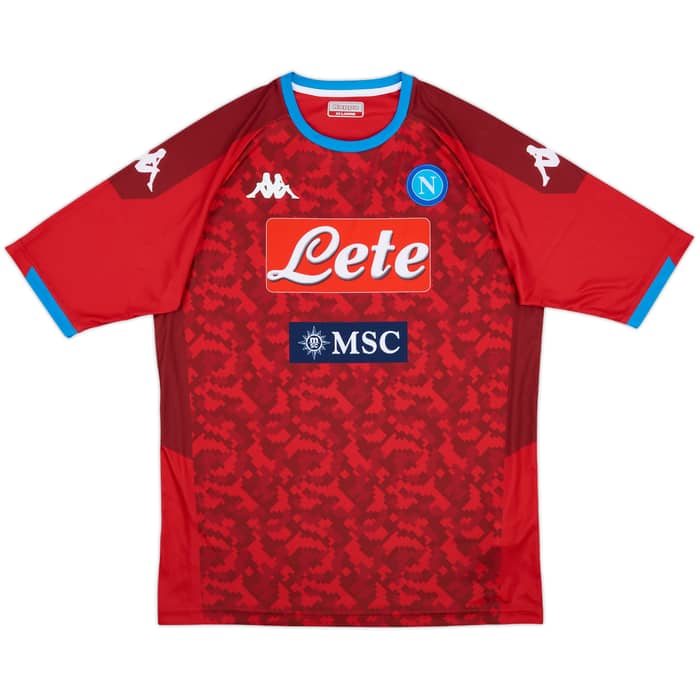 2019-20 Napoli GK S/S Shirt - 10/10 - (XXL)