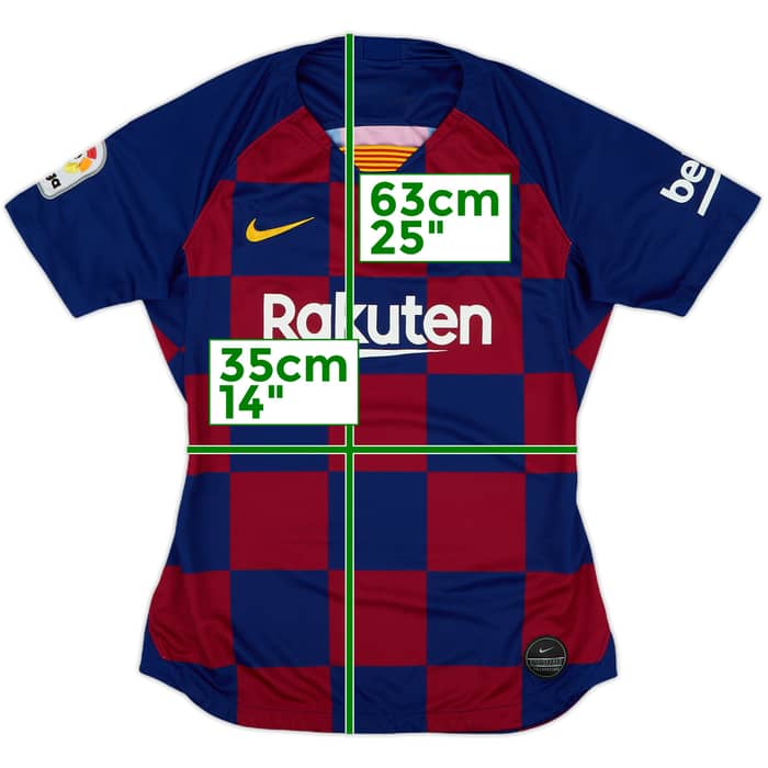 2019-20 Barcelona Home Shirt - 9/10 - (Women's S)