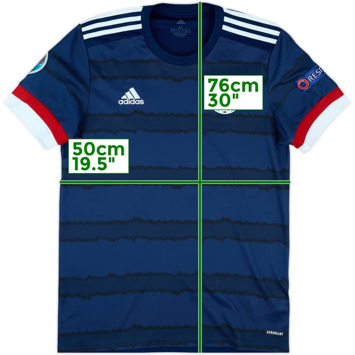 2020-22 Scotland Home Shirt - 9/10 - (M)