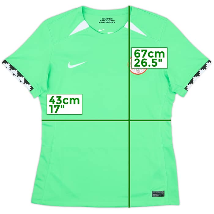 2023 Nigeria Women's Home Shirt - 8/10 - (Women's M)