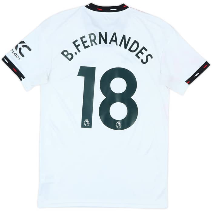 2022-23 Manchester United Away Shirt Fernandes #18 - 6/10 - (S)