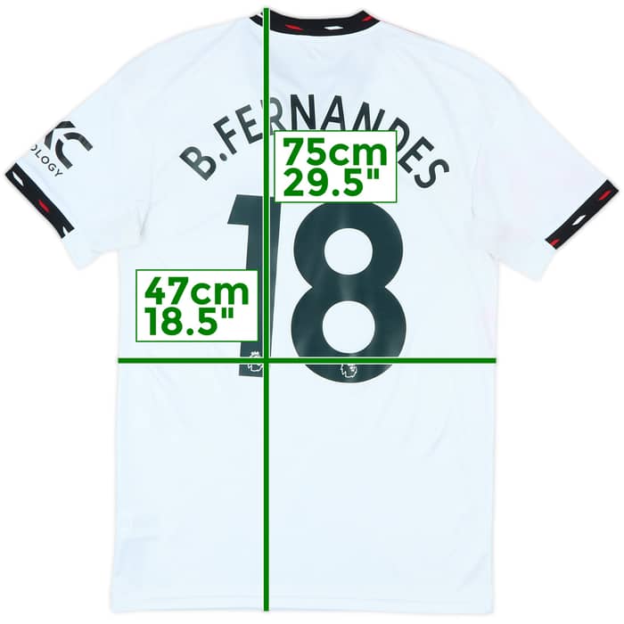 2022-23 Manchester United Away Shirt Fernandes #18 - 6/10 - (S)