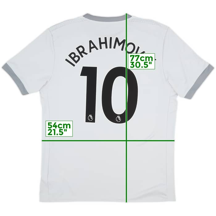 2017-18 Manchester United Third Shirt Ibrahimovic #10 - 10/10 - (L)