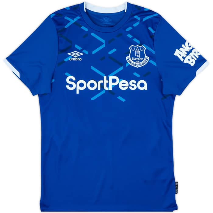 2019-20 Everton Home Shirt Baines #3 - 9/10 - (S)