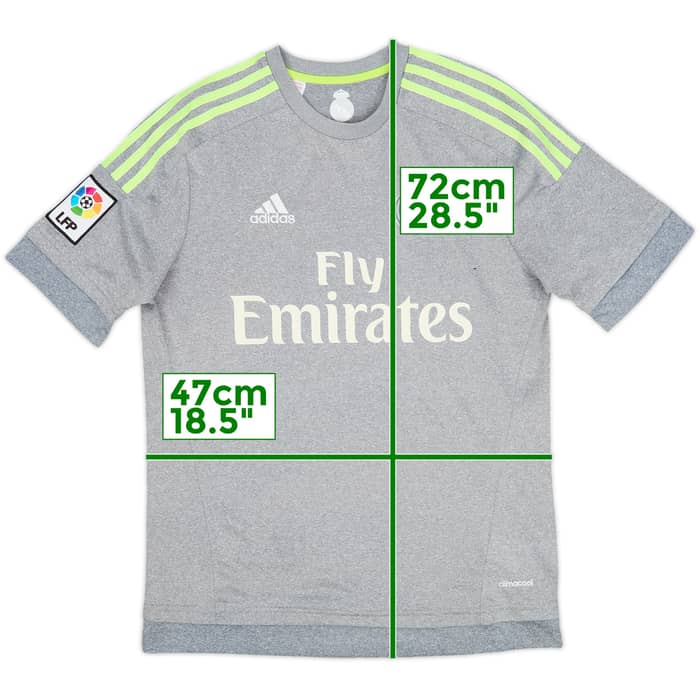 2015-16 Real Madrid Away Shirt - 8/10 - (XL.Boys)
