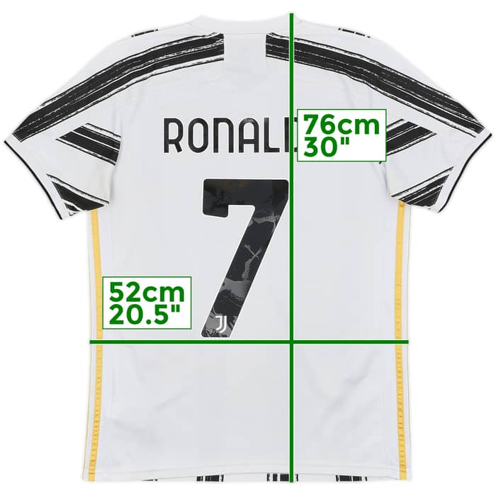 2020-21 Juventus Home Shirt Ronaldo #7 - 6/10 - (M)