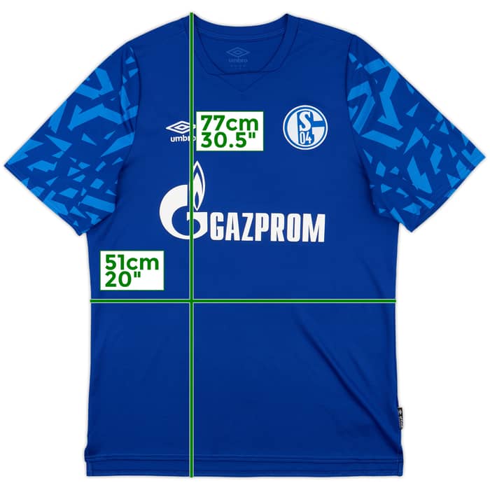 2019-20 Schalke Home Shirt - 10/10 - (L)