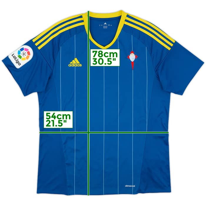 2016-17 Celta Vigo Away Shirt - 10/10 - (L)