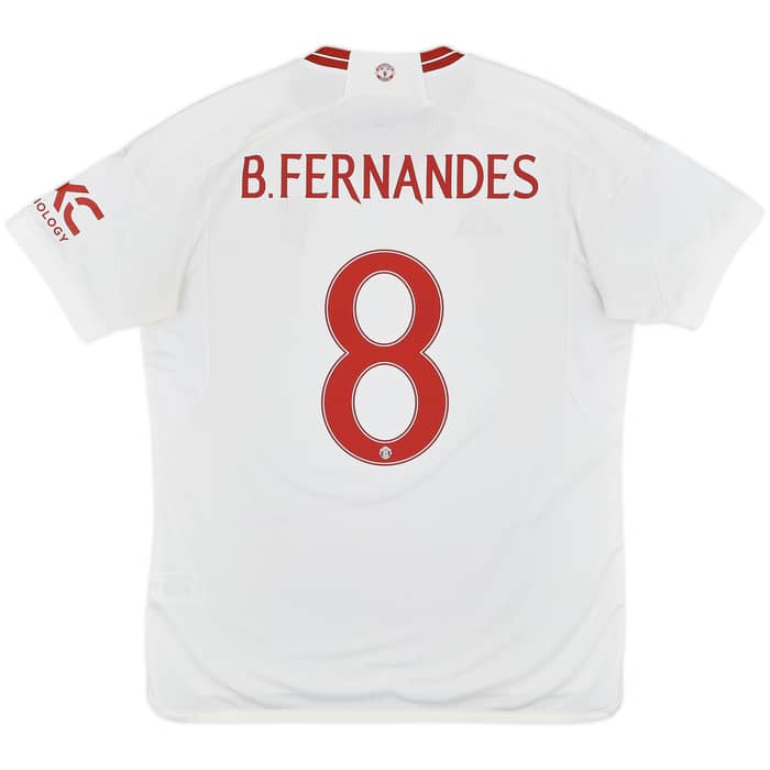 2023-24 Manchester United Third Shirt B.Fernandes #8 - 8/10 - (L)