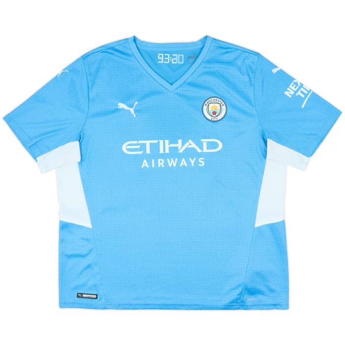 2021-22 Manchester City Home Shirt Gundogan #8 - 9/10 - (XXL)