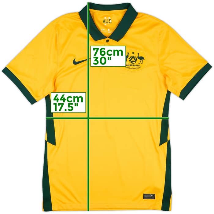 2020-21 Australia Home Shirt - 10/10 - (S)