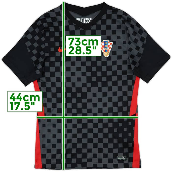 2020-21 Croatia Away Shirt - 9/10 - (S)