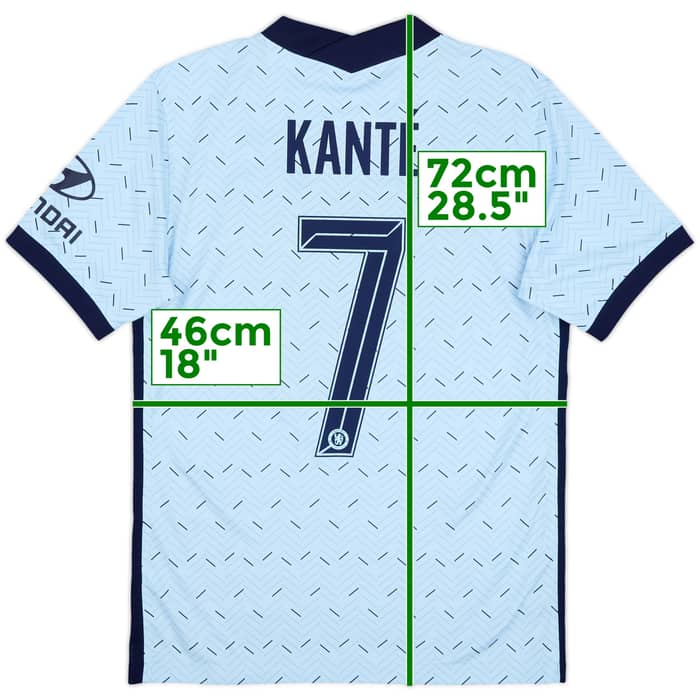 2020-21 Chelsea Away Shirt Kante #7 - 10/10 - (S)