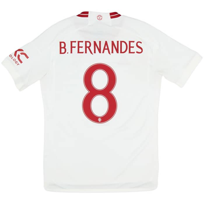 2023-24 Manchester United Third Shirt B.Fernandes #8 - 9/10 - (S)