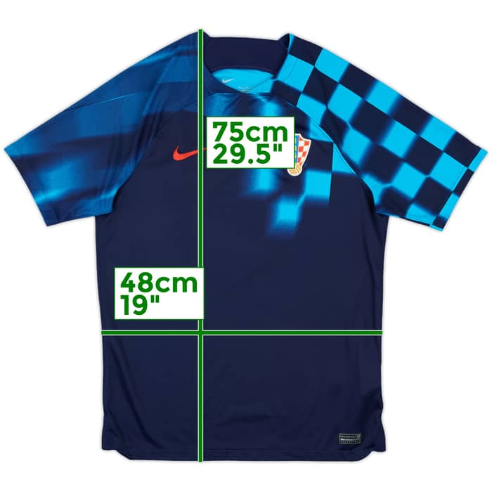2022-23 Croatia Away Shirt - 10/10 - (M)