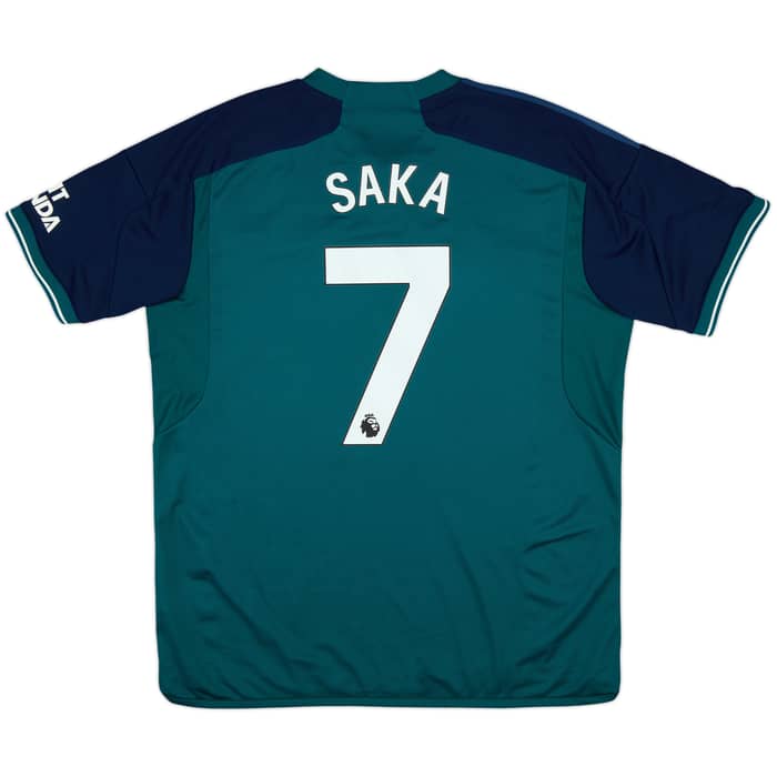 2023-24 Arsenal Third Shirt Saka #7 - 10/10 - (XL)
