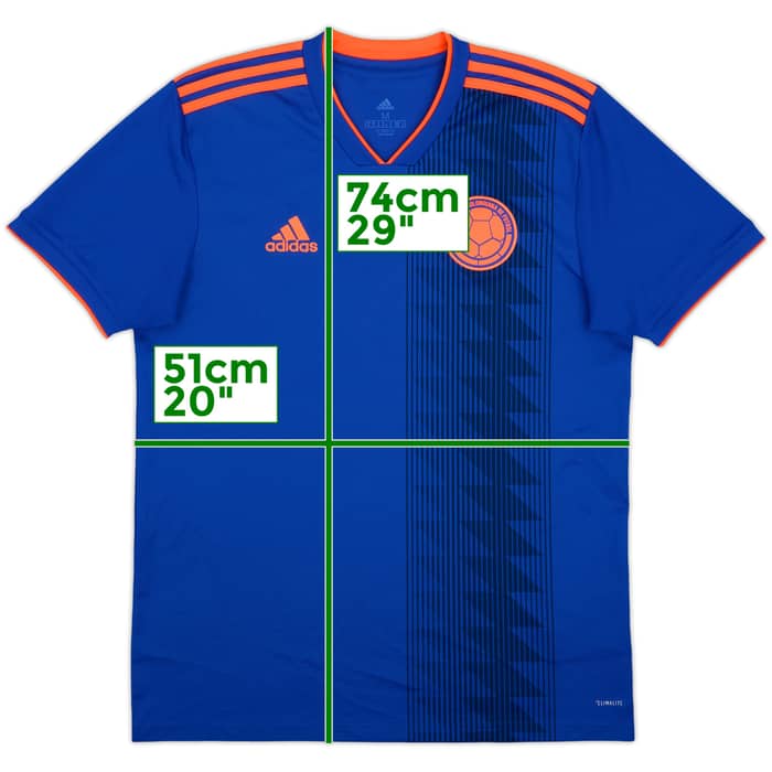 2018-19 Colombia Away Shirt - 10/10 - (M)
