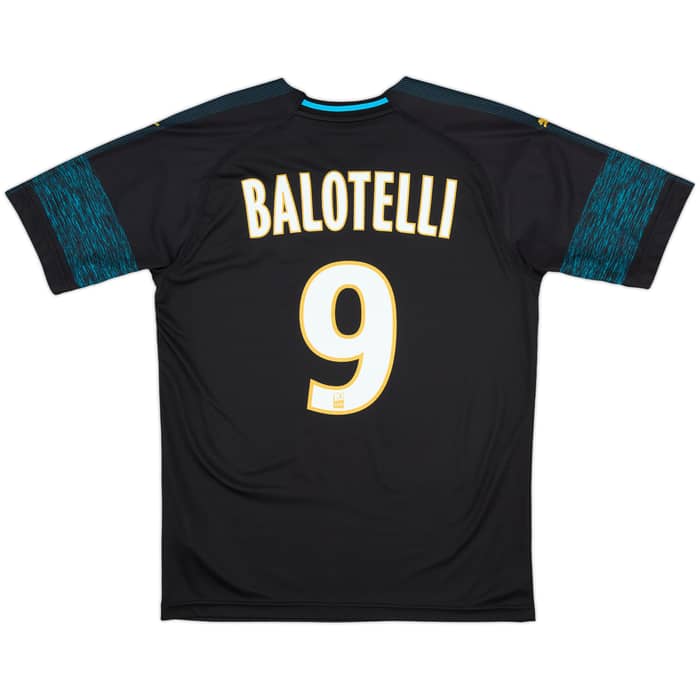 2018-19 Olympique Marseille Away Shirt Balotelli #9 - 10/10 - (S)