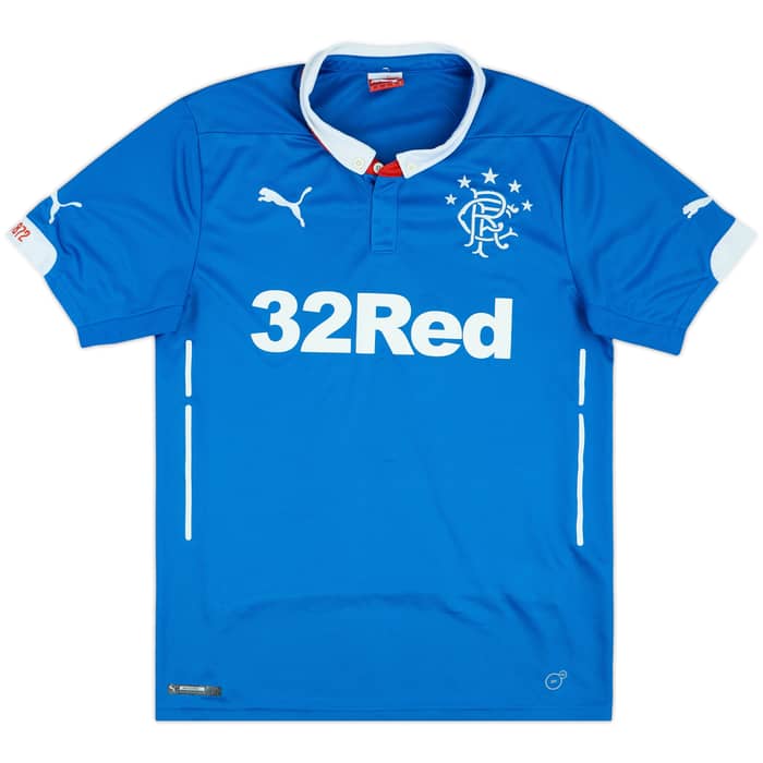 2014-15 Rangers Home Shirt - 8/10 - (S)